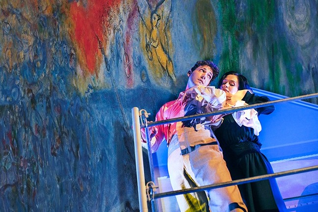 Quantum Theatre paints a real-life romance with The Flying Lovers of Vitebsk
