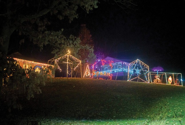 Looking for Candy Cane Lanes in Pittsburgh? These homemade holiday light displays are worth the drive