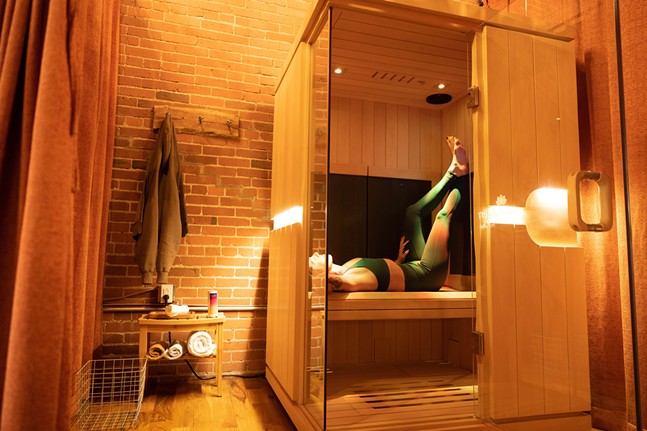 Pittsburgh's saunas are cool places to be hot
