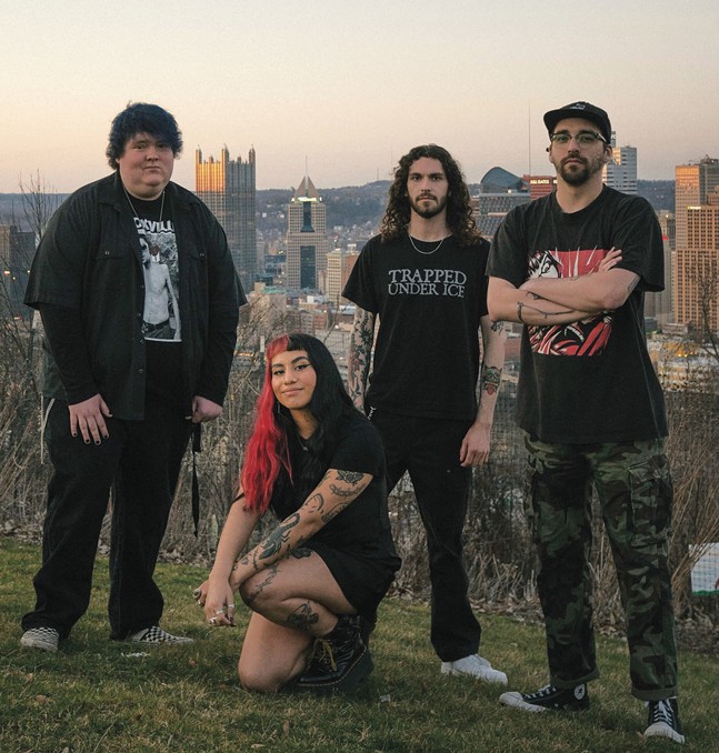 Pittsburgh hardcore band Princess aren’t afraid of getting their tiaras dented