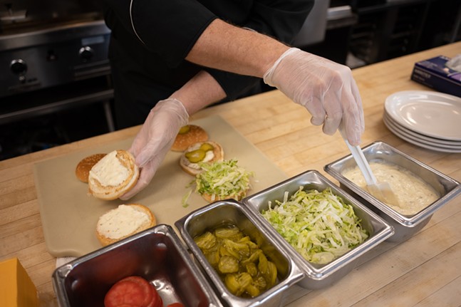 Inside Eaton Park's test kitchen, where the restaurant chain is reinventing its burger for the first time in decades