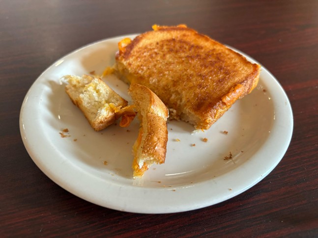 Find an amazing grilled cheese sandwich and more at California Coffee Bar