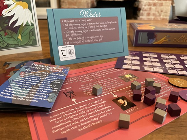 Little Fortunes baby shower game repurposes gendered myths for modern fun