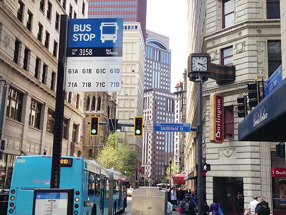 With the coming improvements of BRT, some bus riders will have to transfer to get all the way to Downtown Pittsburgh