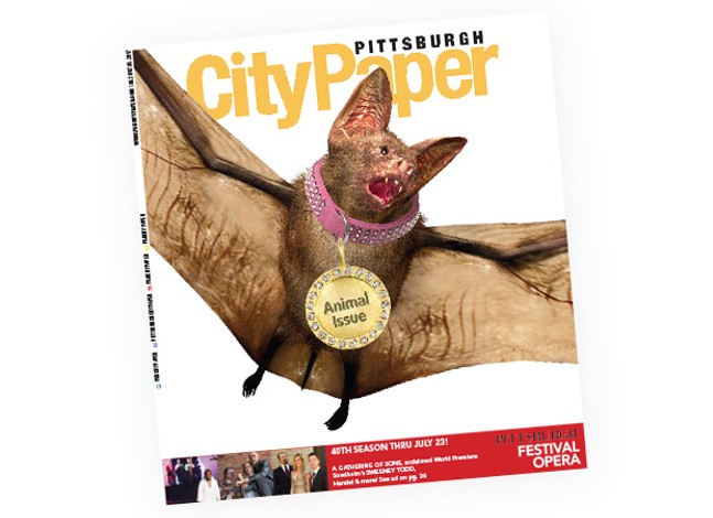 Rejected cover designs from Pittsburgh City Paper's Animal Issue