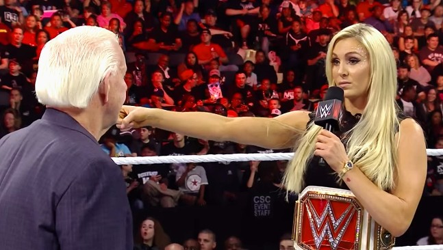 Pro Wrestling Promo of the Day: Charlotte Flair takes down Slick Rick