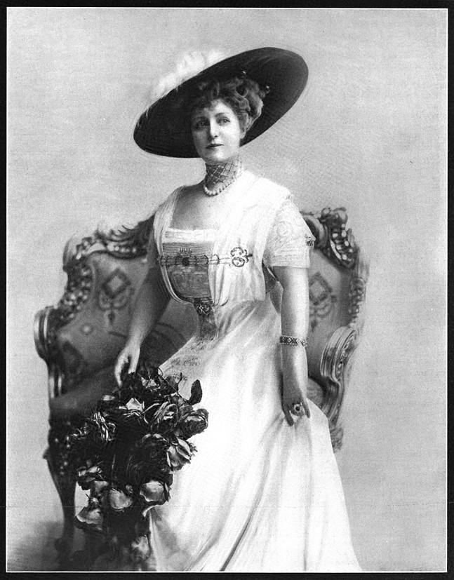 Actress and singer Lillian Russell Moore, buried in  Allegheny Cemetery, turns 156