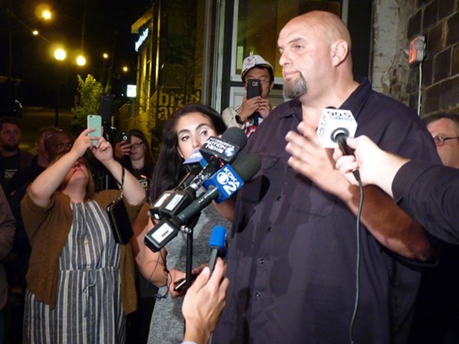 Braddock Mayor John Fetterman finds himself in the hot seat in campaign for Pennsylvania lieutenant governor