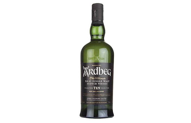 Ardbeg 10-Year Single-Malt Scotch Whiskey