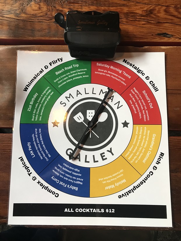 Smallman Galley launches new cocktail menu complete with Twister spinner