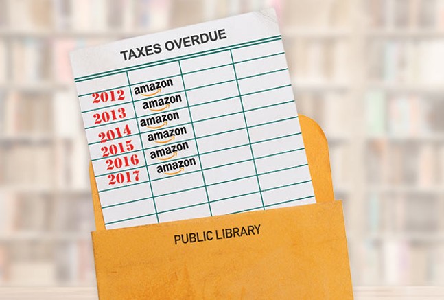 Libraries take a hit from Amazon not collecting extra sales tax