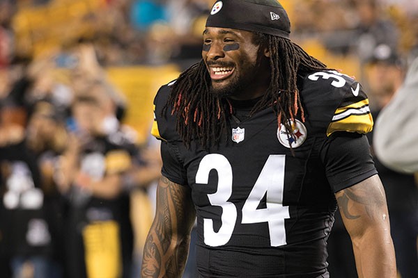 Pittsburgh Steelers DeAngelo Williams: "The pink dreads are definitely a tribute that I will keep for as long as I am in the league."