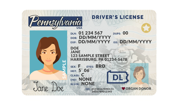fee for duplicate drivers license in pa