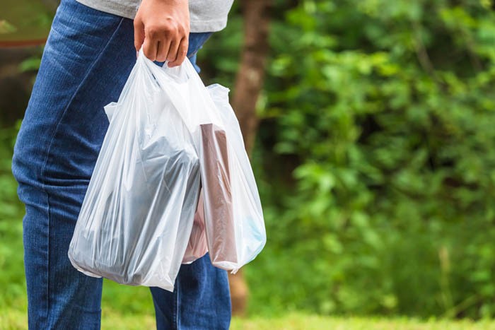 Where does Colorado's 10-cent plastic bag fee go?