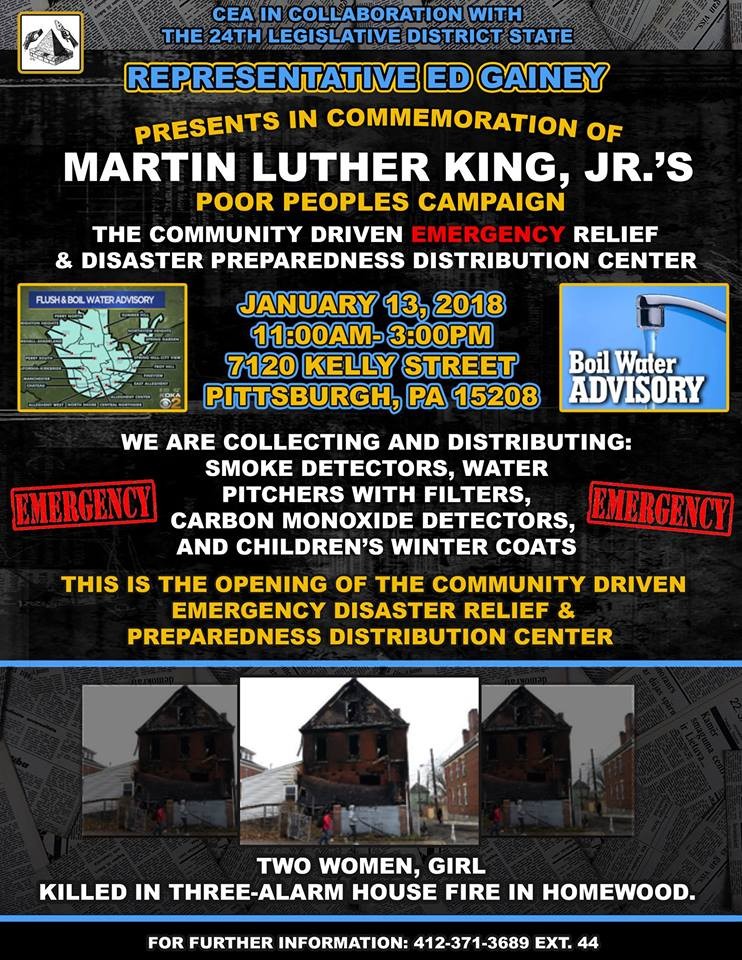 More MLK Day events in Pittsburgh include community collection of ...