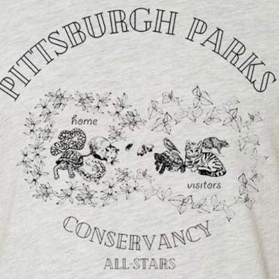 Pittsburgh Parks Conservancy collaborates with TripleAAAnimals for 25th anniversary “All-Stars” wildlife shirts