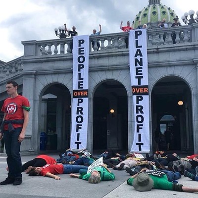 Some Pittsburghers recently arrested while protesting for universal health care