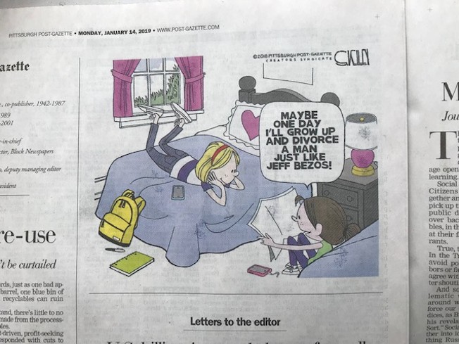 Sexist Cartoons In The Post Gazette Draw Ire From Pittsburghers News Pittsburgh Pittsburgh