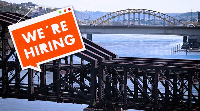 Now Hiring in Pittsburgh: Staff Writer, Sushi Chef, Nursery Retail Associate, an..