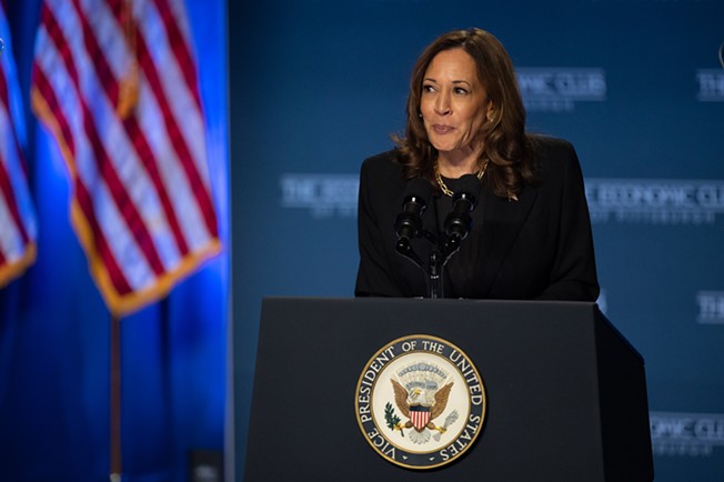 Vice President Kamala Harris speaks at CMU