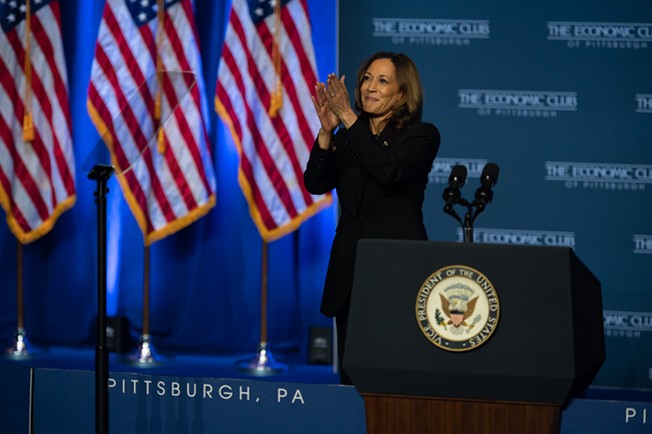 Vice President Kamala Harris speaks at CMU