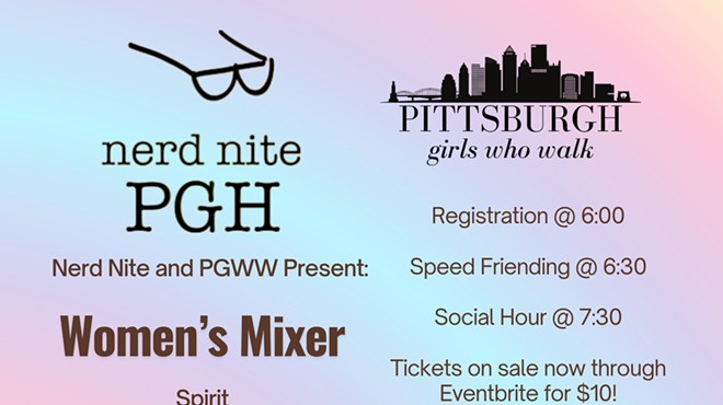 Women's Mixer by Nerd Nite and Pittsburgh Girls Who Walk