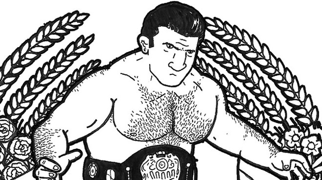 Pittsburgh Coloring Book artist profile: Brian Gonnella and his portrait of 'The Strongest Man in the World' (3)